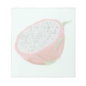 Dragon Fruit Blue Notepad Notizblock (Vorderseite)