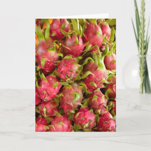 Dragon Fruit | Can Duoc Market Karte (Vorderseite)