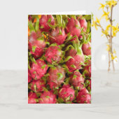 Dragon Fruit | Can Duoc Market Karte (Gelbe Blume)