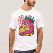 Dragon Fruit Character Genießen eine geschmackvoll T-Shirt (Vorderseite)