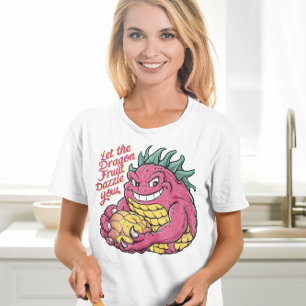 Dragon Fruit Character Genießen eine geschmackvoll T-Shirt