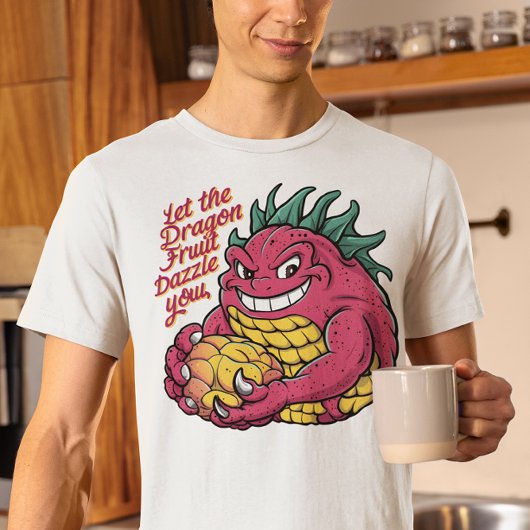 Dragon Fruit Character Genießen eine geschmackvoll T-Shirt