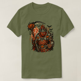 Dragon Fruit Demon King Halloween — Dark Retro  T-Shirt
