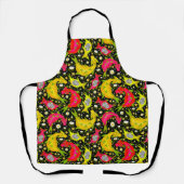 Dragon Fruit Dragons All-Over-Print-Schürze Schürze (Vorderseite)
