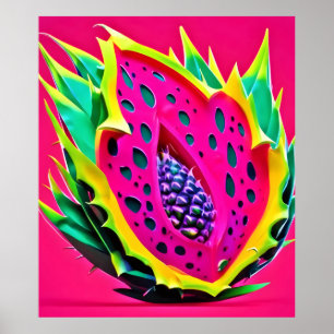 Dragon Fruit Dream Poster
