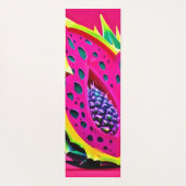 Dragon Fruit Dream Yogamatte (Rückseite)