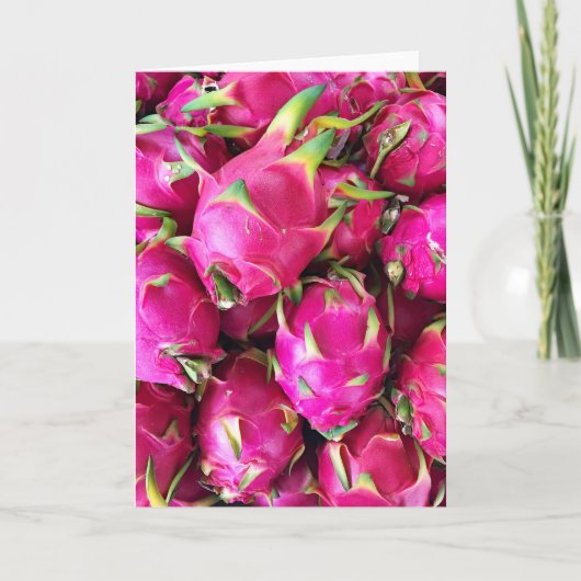 Dragon Fruit Karte (Vorderseite)