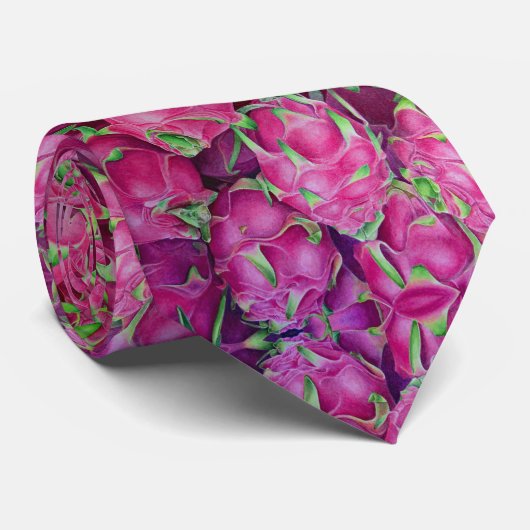 Dragon Fruit Krawatte (Gerollt)