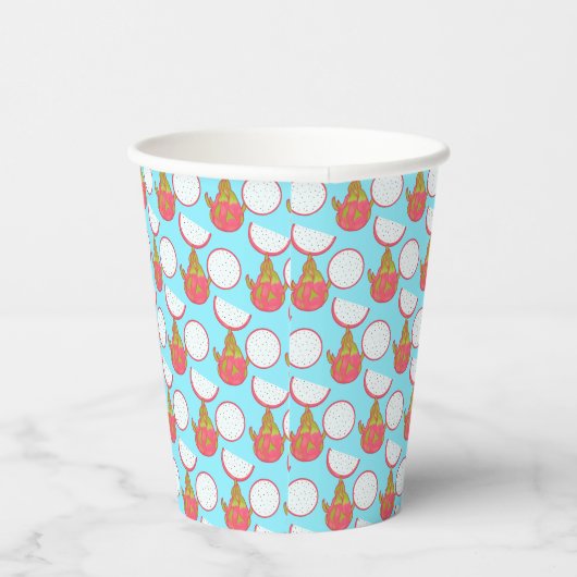 Dragon Fruit Pappbecher (Rechts)
