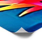 Dragon Fruit Pattern Art Poster (Ecke)