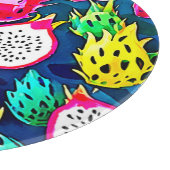 Dragon Fruit Pattern Art Schneidebrett (Ecke)
