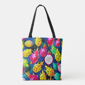 Dragon Fruit Pattern Art Tasche (Rückseite)