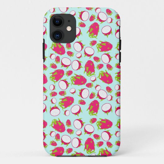 Dragon Fruit Pattern Case-Mate iPhone Hülle (Rückseite)