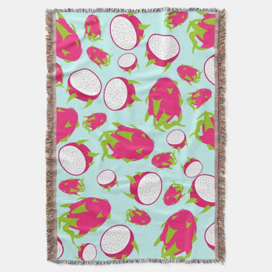 Dragon Fruit Pattern Decke (Vorderseite Vertikal)