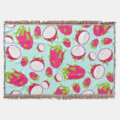 Dragon Fruit Pattern Decke (Vorderseite)