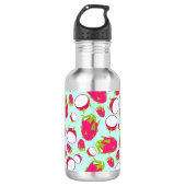 Dragon Fruit Pattern Edelstahlflasche (Vorderseite)