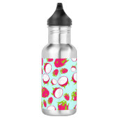 Dragon Fruit Pattern Edelstahlflasche (Rechts)