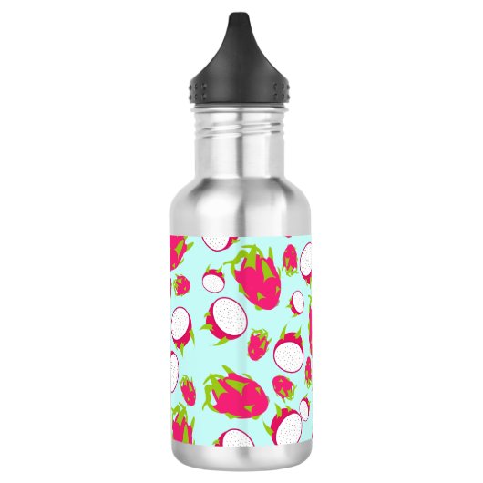 Dragon Fruit Pattern Edelstahlflasche (Links)