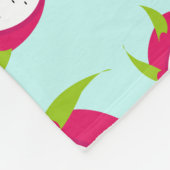 Dragon Fruit Pattern Fleecedecke (Ecke)
