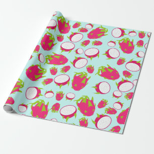 Dragon Fruit Pattern Geschenkpapier