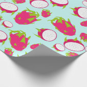 Dragon Fruit Pattern Geschenkpapier (Ecke)