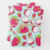 Dragon Fruit Pattern Geschenkpapier Set (Beispiel)