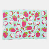 Dragon Fruit Pattern Geschirrtuch (Horizontal)