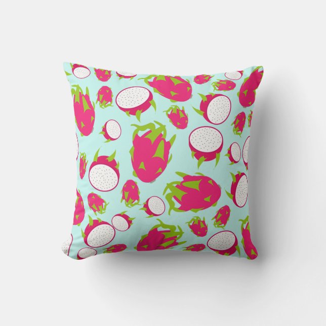 Dragon Fruit Pattern Kissen (Vorderseite)