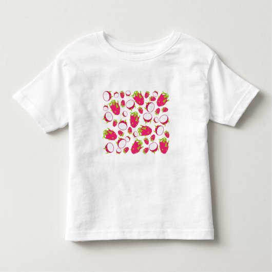 Dragon Fruit Pattern Kleinkind T-shirt (Vorderseite)