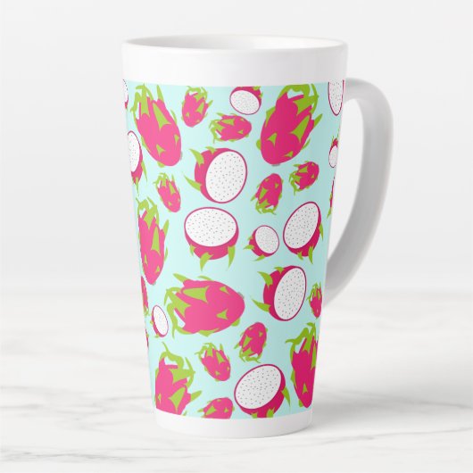 Dragon Fruit Pattern Milchtasse (Rechte Ecke)