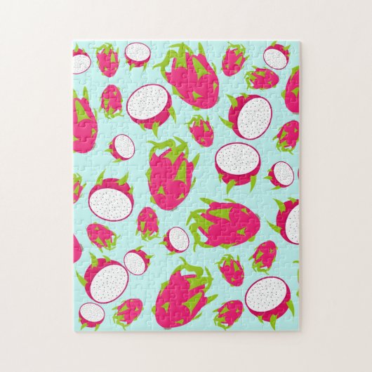 Dragon Fruit Pattern Puzzle (Vertikal)