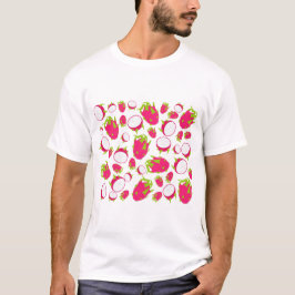 Dragon Fruit Pattern T-Shirt