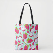 Dragon Fruit Pattern Tasche (Vorderseite)