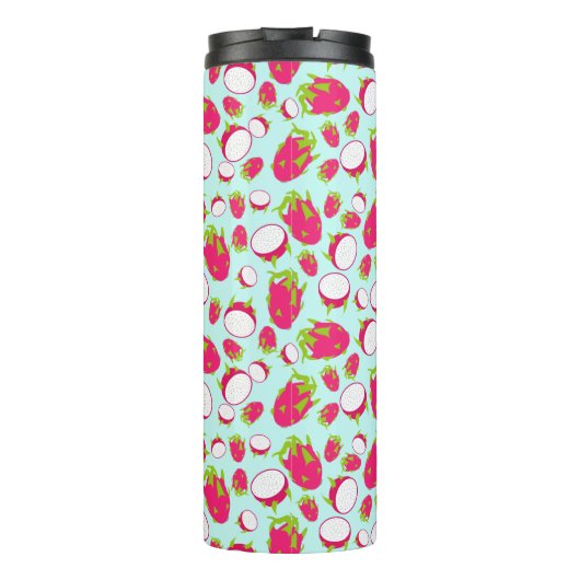 Dragon Fruit Pattern Thermosbecher (Rückseite)