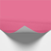 Dragon Fruit Pink Solid Color Geschenkpapier (Ecke)