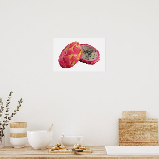Dragon Fruit Poster (Küche)
