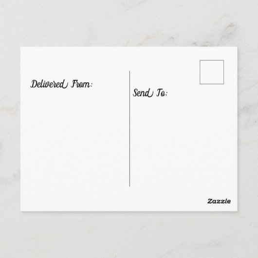 Dragon Fruit Postkarte (Rückseite)