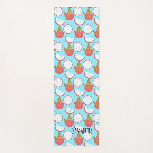 Dragon Fruit Yogamatte (Vorderseite)