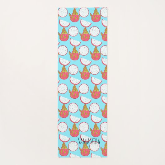 Dragon Fruit Yogamatte (Rückseite)