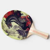 Dragon Fury - Retro Artistic Tischtennis Schläger (Seitenansicht)
