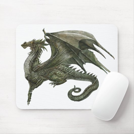 Dragon fusioniert mousepad (Mit Mouse)