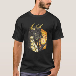 Dragon Gamer Dungeon Mittelalterliches Rollenspiel T-Shirt