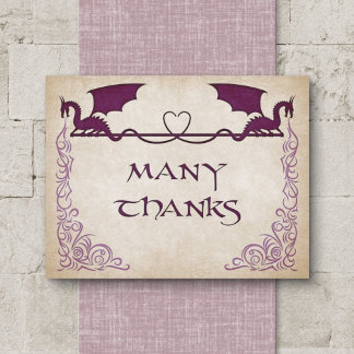 Dragon Gamer Fantasy Dankeskarte