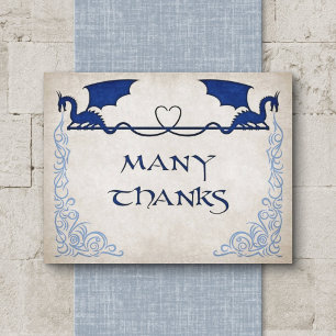 Dragon Gamer Fantasy Dankeskarte