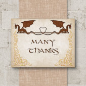 Dragon Gamer Fantasy Dankeskarte