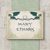 Dragon Gamer Fantasy Dankeskarte