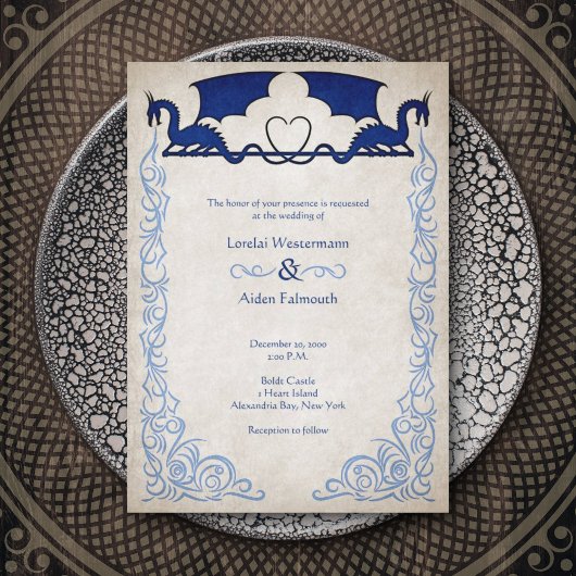 Dragon Gamer Fantasy Einladung