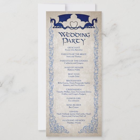 Dragon Gamer Fantasy Program (Rückseite)