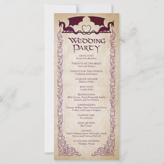 Dragon Gamer Fantasy Program (Rückseite)