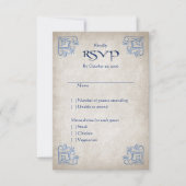 Dragon Gamer Fantasy RSVP Karte (Vorderseite)